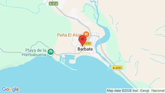 Houses for rent i Barbate - kort over placeringen