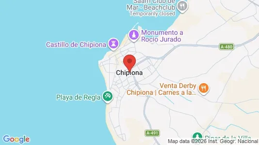 Houses for rent i Chipiona - kort over placeringen