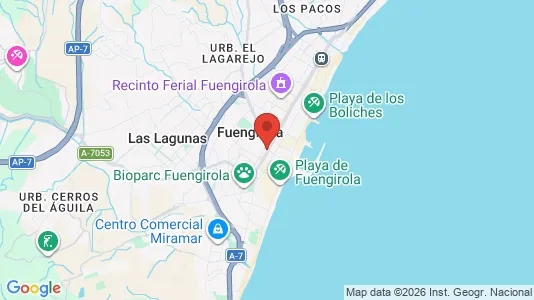 Houses for rent i Fuengirola - kort over placeringen