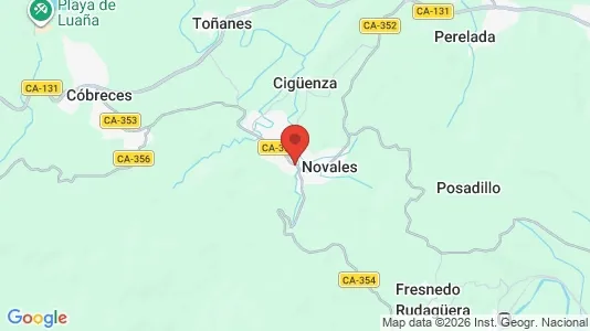 Houses for rent i Alfoz de Lloredo - kort over placeringen