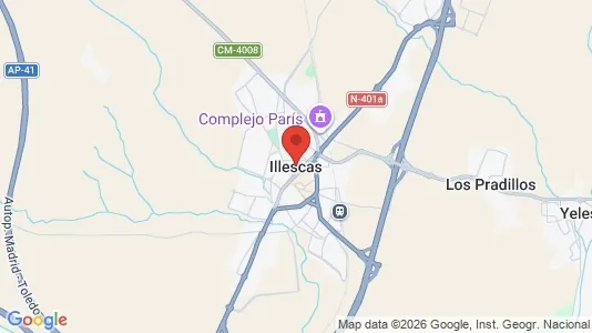 Houses for rent i Illescas - kort over placeringen