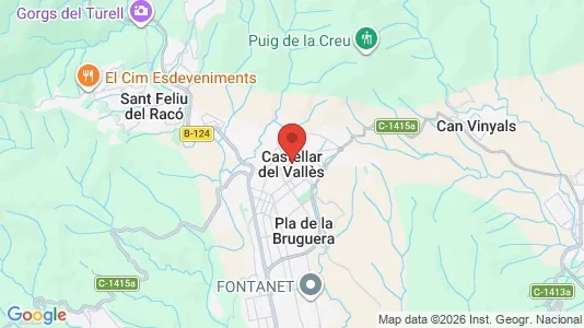 Houses for rent i Castellar del Vallès - kort over placeringen