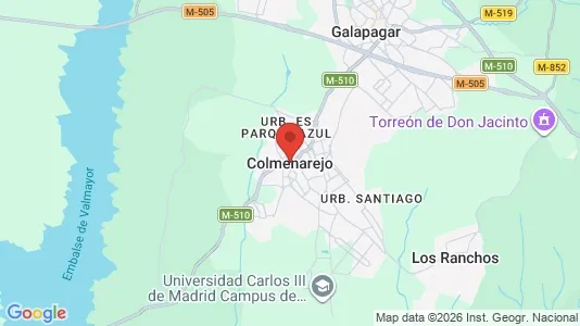Apartments for rent i Colmenarejo - kort over placeringen