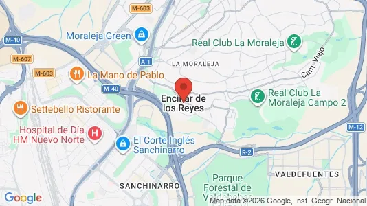 Apartments for rent i El Encinar de los Reyes - kort over placeringen