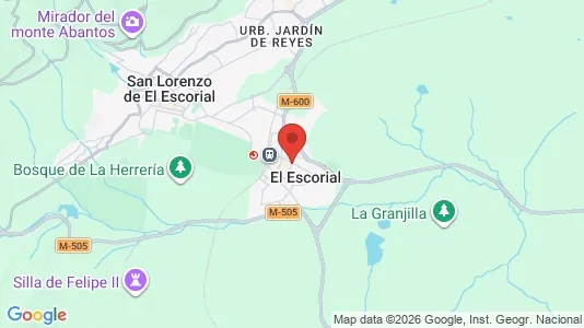 Apartments for rent i El Escorial - kort over placeringen
