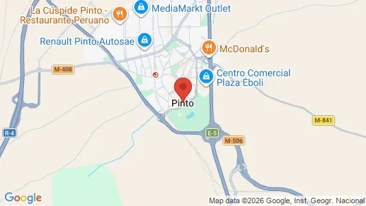 Apartments for rent i Pinto - kort over placeringen