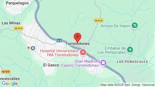 Houses for rent i Torrelodones - kort over placeringen