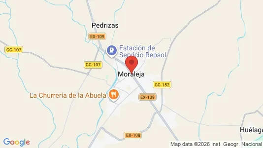 Apartments for rent i Moraleja - kort over placeringen