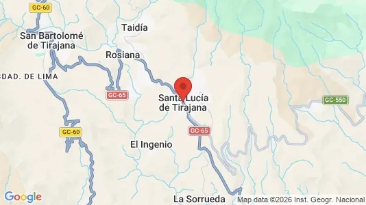 Apartments for rent i Santa Lucía de Tirajana - kort over placeringen