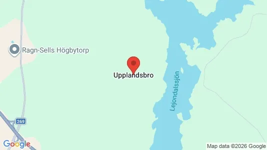 Houses for rent i Upplands-Bro - kort over placeringen