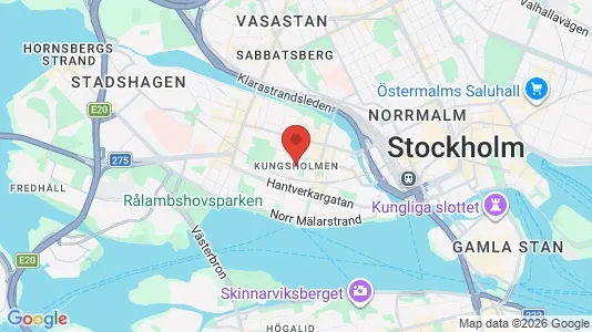 Houses for rent i Kungsholmen - kort over placeringen