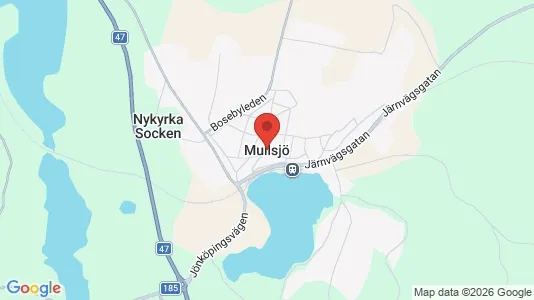 Houses for rent i Mullsjö - kort over placeringen