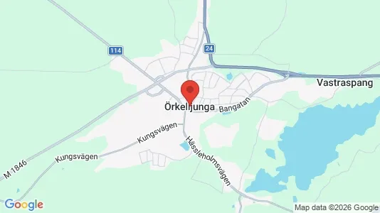 Houses for rent i Örkelljunga - kort over placeringen