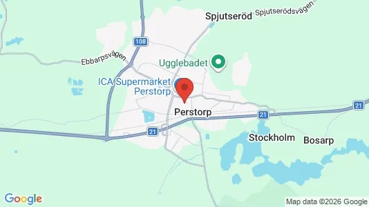 Houses for rent i Perstorp - kort over placeringen