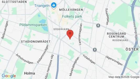 Houses for rent i Sofielund - kort over placeringen