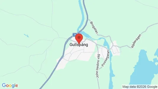 Apartments for rent i Gullspång - kort over placeringen