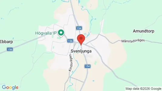 Houses for rent i Svenljunga - kort over placeringen