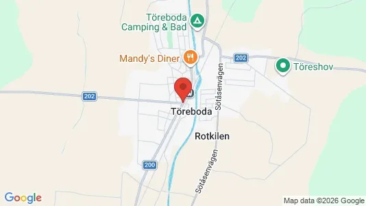 Apartments for rent i Töreboda - kort over placeringen