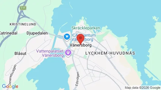 Houses for rent i Vänersborg - kort over placeringen