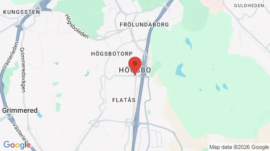 Houses for rent i Askim-Frölunda-Högsbo - kort over placeringen