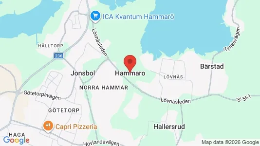 Apartments for rent i Hammarö - kort over placeringen