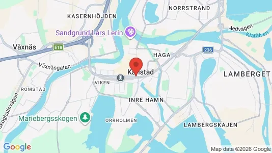 Houses for rent i Karlstad - kort over placeringen