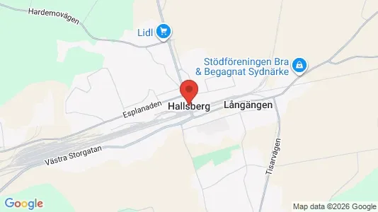 Apartments for rent i Hallsberg - kort over placeringen