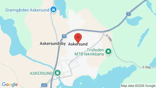 Houses for rent i Askersund - kort over placeringen