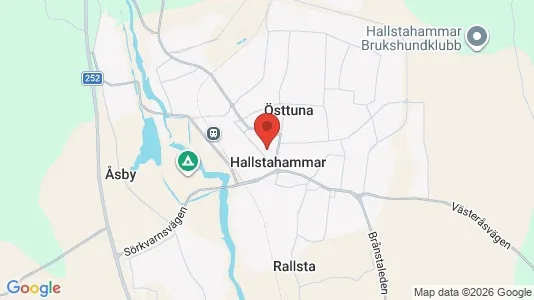 Houses for rent i Hallstahammar - kort over placeringen