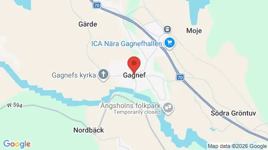 Apartments for rent i Gagnef - kort over placeringen