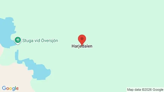Apartments for rent i Härjedalen - kort over placeringen