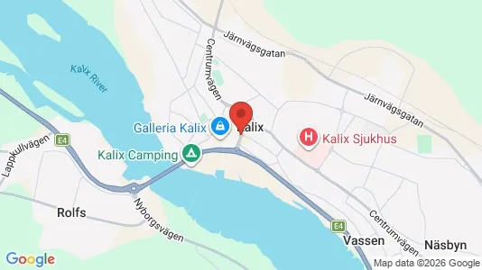 Apartments for rent i Kalix - kort over placeringen