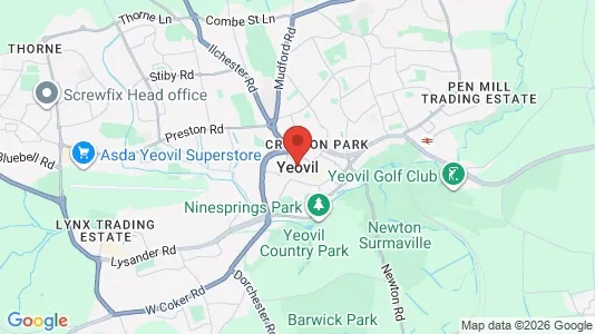 Apartments for rent i Yeovil - Somerset - kort over placeringen