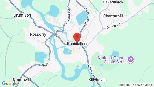 Houses for rent i Enniskillen - County Fermanagh - kort over placeringen