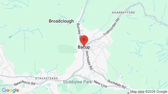 Houses for rent i Rossendale - Lancashire - kort over placeringen