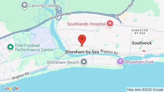 Houses for rent i Shoreham-by-Sea - West Sussex - kort over placeringen