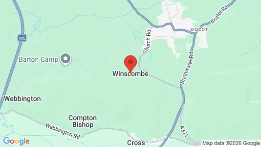 Houses for rent i Winscombe - Avon - kort over placeringen