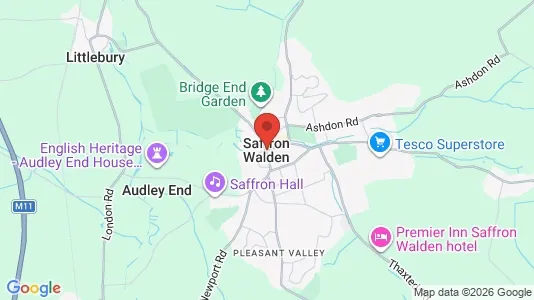 Apartments for rent i Saffron Walden - Essex - kort over placeringen