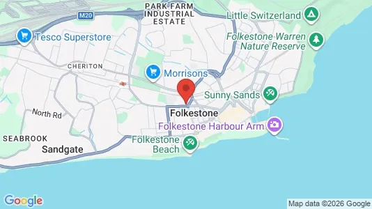 Houses for rent i Folkestone - Kent - kort over placeringen