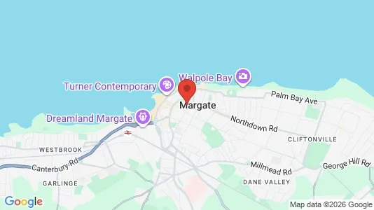 Apartments for rent i Margate - Kent - kort over placeringen