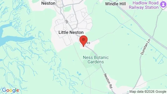 Houses for rent i Neston - Merseyside - kort over placeringen