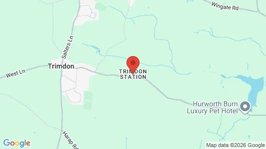 Houses for rent i Trimdon Station - County Durham - kort over placeringen