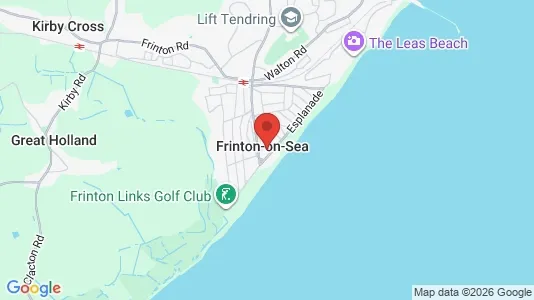 Houses for rent i Frinton-on-Sea - Essex - kort over placeringen