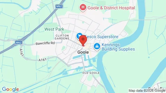 Houses for rent i Goole - North Humberside - kort over placeringen