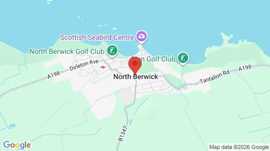 Apartments for rent i North Berwick - East Lothian - kort over placeringen