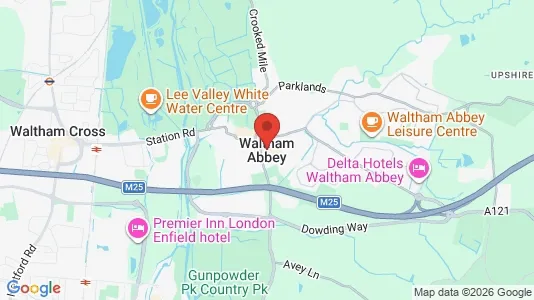 Apartments for rent i Waltham abbey - Essex - kort over placeringen