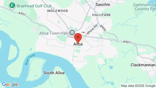 Houses for rent i Alloa/Clackmannan - Clackmannanshire - kort over placeringen