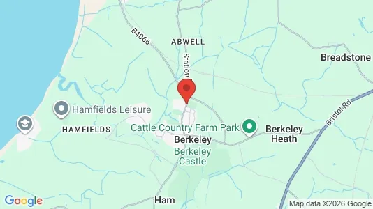 Apartments for rent i Berkeley - Gloucestershire - kort over placeringen
