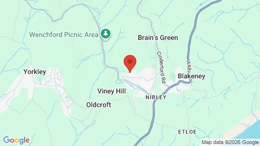 Apartments for rent i BLAKENEY/Lydney - Gloucestershire - kort over placeringen