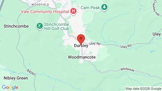 Apartments for rent i Dursley - Gloucestershire - kort over placeringen